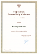 Stypendystki Prezesa Rady Ministrów