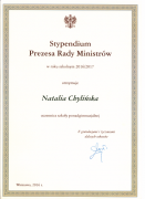 Stypendystki Prezesa Rady Ministrów