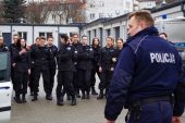 Klasy policyjne z wizytą w Komendzie Miejskiej Policji