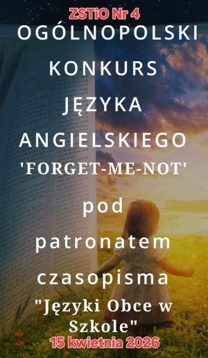 Czytaj więcej: Konkursu Języka Angielskiego 'Forget-me-not'