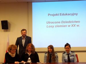 Projekt Edukacyjny „Utracone dziedzictwo - losy ziemian w XX wieku”